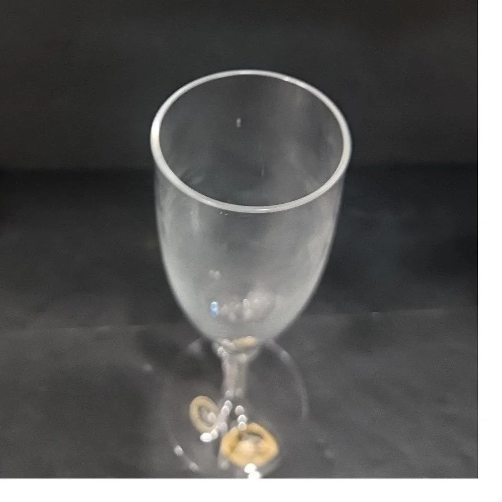 Simpsons Hungarian Champagne Flute, Replacement Toasting Glass, 24% Lead Crystal